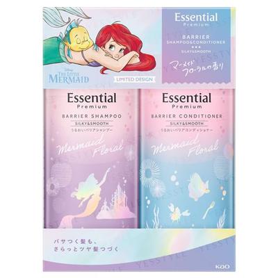 Kao - Набор шампуня и кондиционера Disney Princess Ариэль Essential Premium Barrier Шелковистый и гладкий