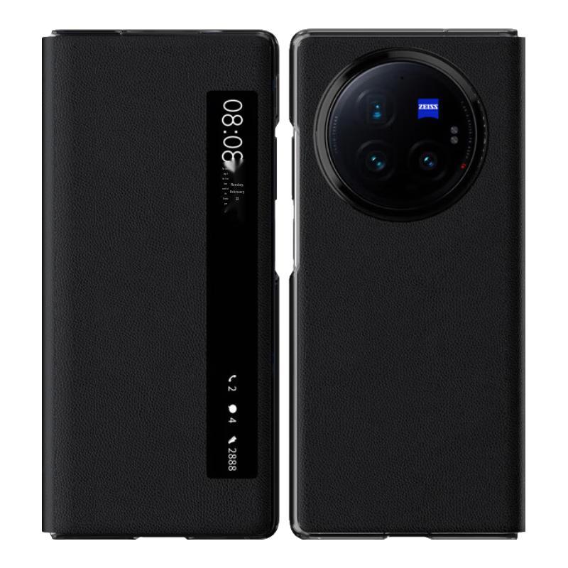 ZLANNI Кожаный защитный чехол для бизнеса для серии Vivo X Fold