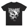 Рок-группа Falling in Reverse Постер Графический Принт Футболка Я Повседневная Оверсайз Уличная Одежда Хлопок Удобные Летние Футболки