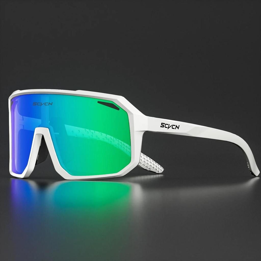 SCVCN New Cycling Sunglasses Men Road Driving Bike Glasses Outdoor Sports Mountain Climbing Women Bicycle Cycling UV400 Goggles 7