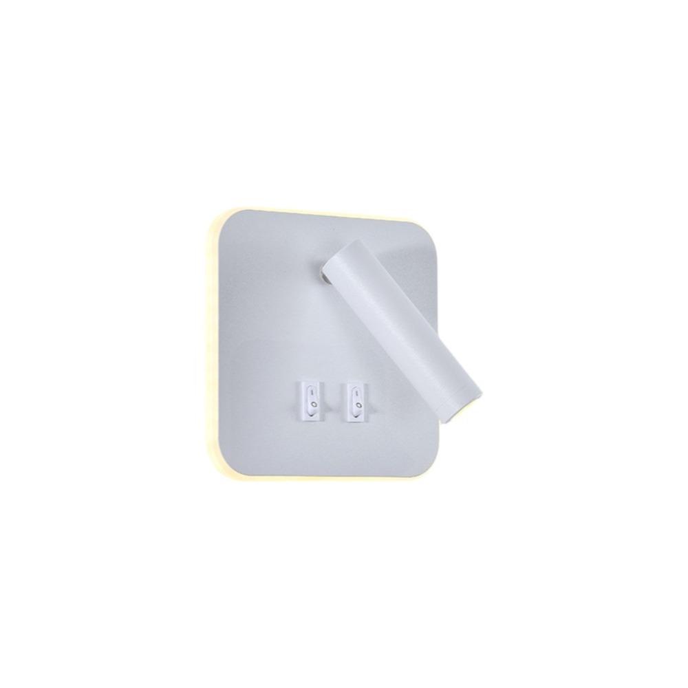 350 Degree Rotating Reading Wall Lamp Square Rotating Light Atmosphere Lighting  Wall Atmosphere