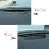 Aluminum Alloy Black Car Dashboard Speaker Cover Trim Sticker For Land Rover Discovery Sport  Auto Styling