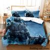 Game Call of Duty Simon Ghost Riley Bedding Set Cartoon Anime Three-piece Set Adult Kid Bedroom Duvetcover Sets 3D Shooting Game