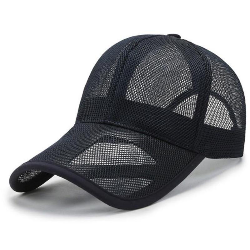 New Style Mesh Cap, Baseball Cap with Perforated Eaves, Sun Cap and Men's Baseball Cap
