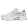 Li Ning Gathering Light Устойчивые к истиранию Дышащие Низкие Беговые Кроссовки Женские Бело-Серые ARXT006-3