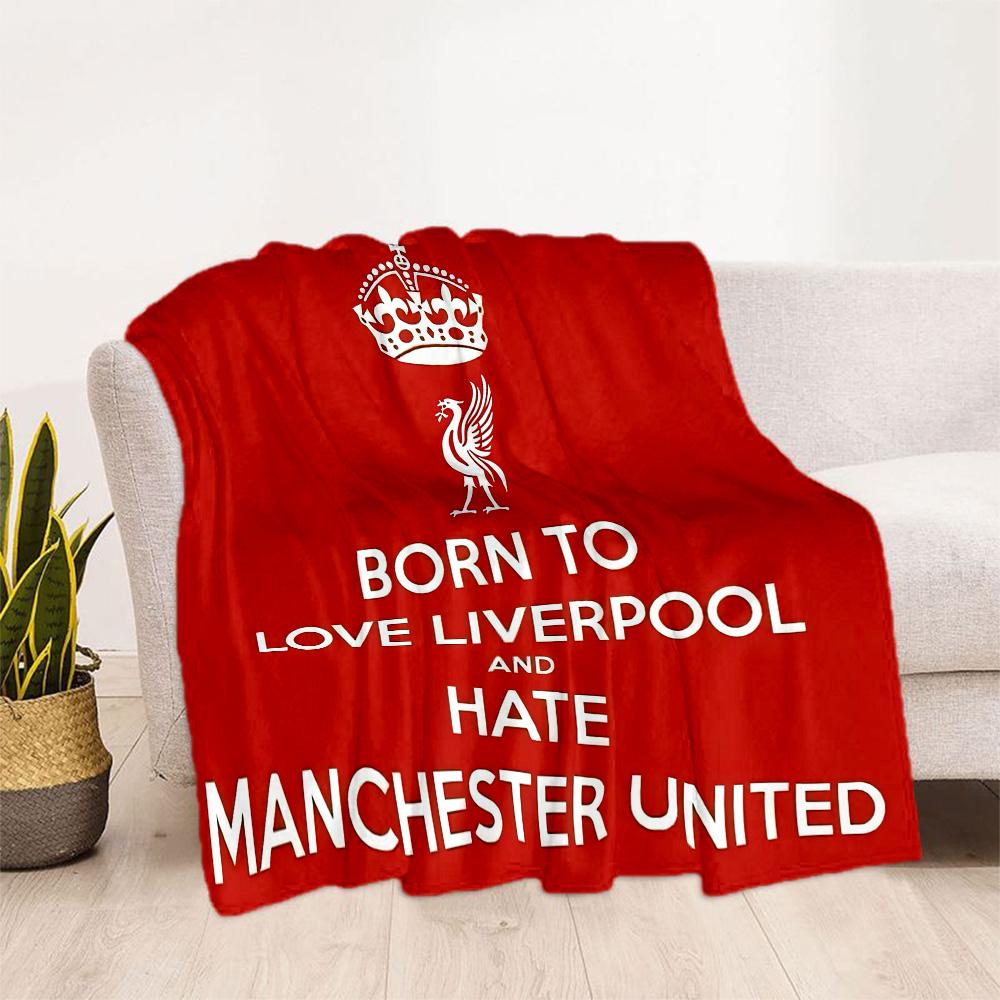 Liverpool Football Club Blanket Ultrasoft Suitable For Office Sofa Chair Four Seasons Universal Modern Best Holiday Gift For Friends Family
