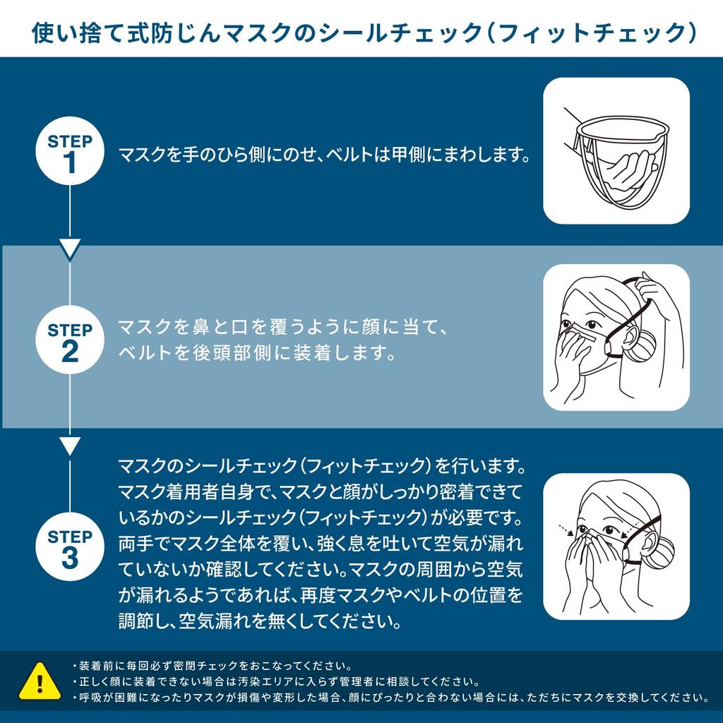 Dust Mask 7700 Folding 20 Pieces Per Nationally NIOSH Standard N95 Individually Wrapped [Yamamoto Kogaku] (N95 / DS2) Type, Box, Certified, Mask,