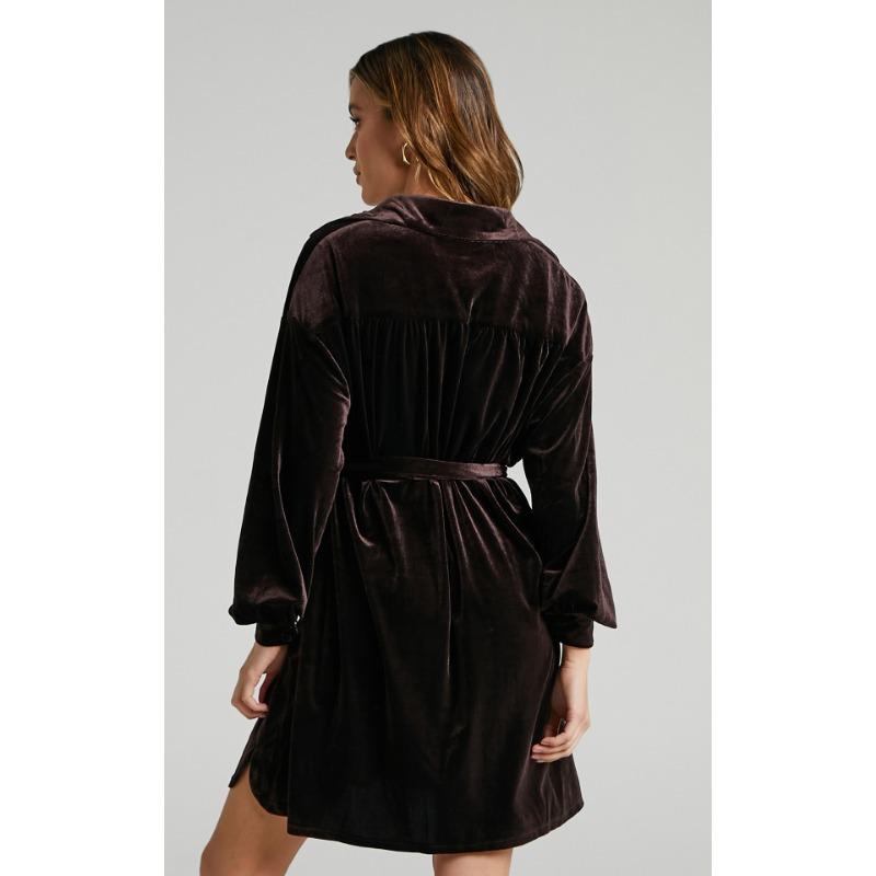 Women's Plus Size Autumn New Long Shirt Canary Dress