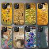 Чехол для телефона Gustav Klimt Art для Iphone 11 12 Mini 13 14 Pro Xs Max X 8 7 6s Plus 5 Se Xr Shell