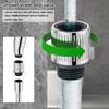 Useful Bathroom Parts ABS Shut-Off Valve Water Stop Valve Flow Regulator Shower Head Arm Diverter