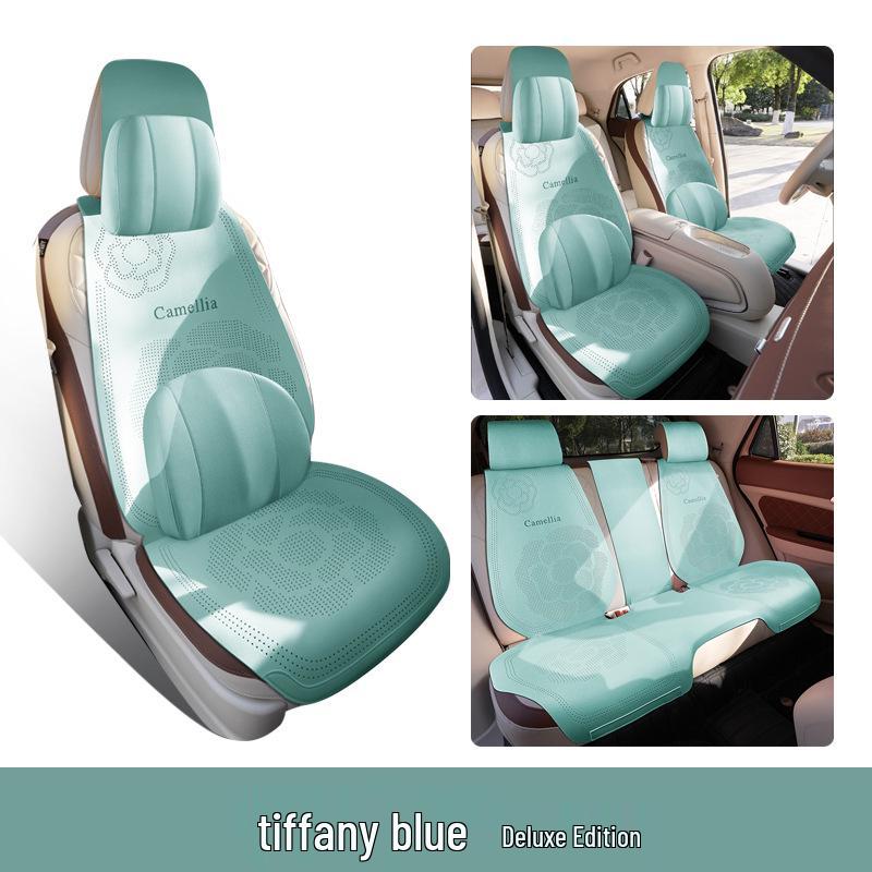 Дышащие замшевые чехлы на сиденья для Geely Galaxy L7 Dragon MAX & Starship Asian Games Edition