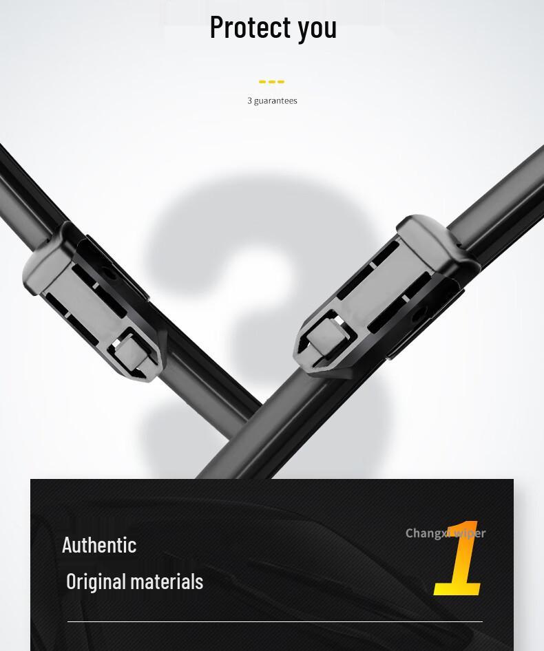 Безкаркасная бесшумная резиновая полоска стеклоочистителя для Peugeot 308 (Модель 2008-2019 гг.)