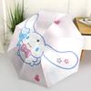 1pc Cinnamoroll Heart-Shaped Automatic Opening/Closing Umbrella with Foldable Design, 8-Bone Iron Frame, Outdoor Use, Perfect Gift for Fans, Travelers
