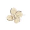 De Corsage Brooch Pearl Rhinestone Made In Japan Graduation Wedding Pin Clip [R C] & Ch-113