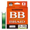 SHIMANO PE BB Мантис Зеленая Линия, Плетенка, 300м, LD-M74Y, 1.2,