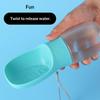 Portable Dog Water Bottle Leak Proof Non-Spill 100ml Pet Drinking Cup for Small Medium Dogs Outdoor Hiking Travel