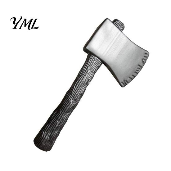 Film And Television Accessories Retro Simulation Plastic Ax Prop for Halloween Cosplay Stage Performance, Realistic Props Lightweight Toy Weapon Kids