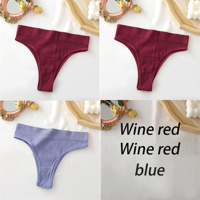 Women's Panties Seamless High Waisted Underwear Women Comfortable Panties Women Sexy Underpants For Women 3PCS/Set