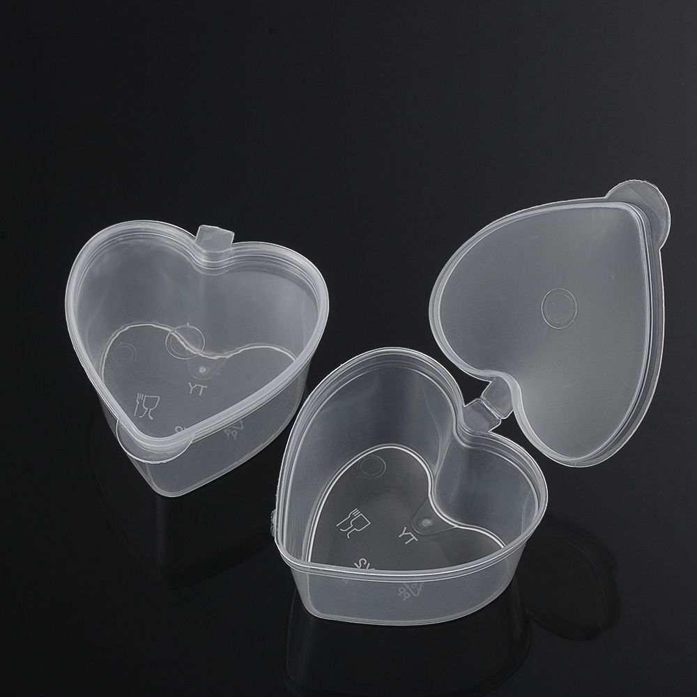 25 шт. многоразовых пластиковых стаканчиков для соуса на вынос, палитра, контейнеры для еды, коробка для пигментной краски