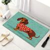 Cartoon Carpet Green Doormat Puppy Carpet Living Room Carpet Rug For Bedroom Washable Short Hair Welcome Mat Home Decor