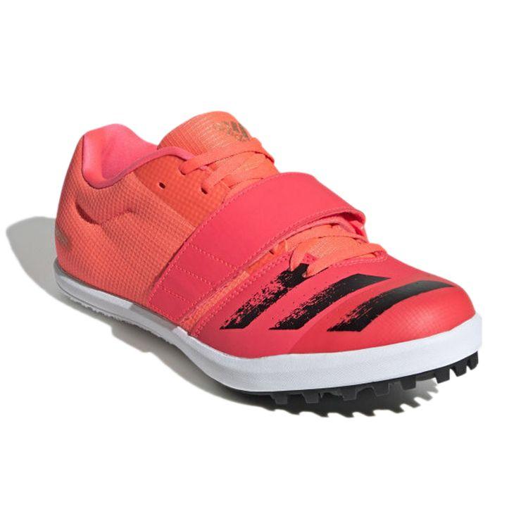 Adidas Jumpstar Шипы Шнуровка Амортизирующие Прочные Поддерживающие Низкие Тренировочные Беговые Кроссовки Мужские Кроссовка Оранжево-Красный EG6156