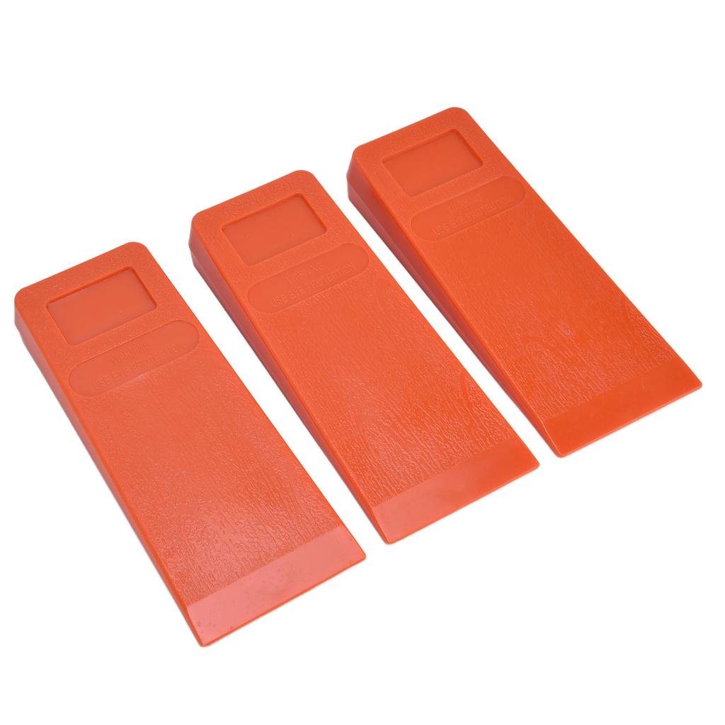 3 шт. 8-дюймовые клинья для валки деревьев с шипами, пластиковые безопасные инструменты для рубки деревьев бензопилами