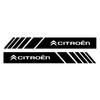 20*2cm Car Rearview Mirror Side Decal Stripe Sticker Vehicle Body Accessories for Citroen C1 C2 C3 C4 C5 C6 C8 C4L DS3 DS4 DS5 aoq123