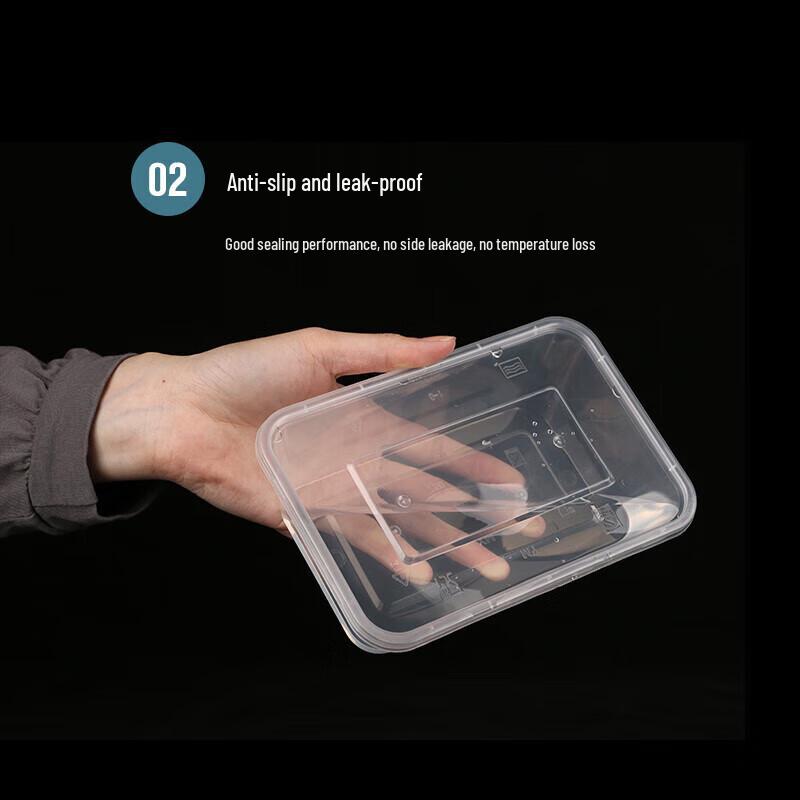 Одноразовая круглая миска для еды Churong Outdoor с крышкой