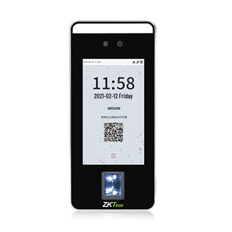 ZKTECO Biometric Cloud Attendance & Access Control Terminals CN plug (adapter included)