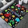 Among Us Custom Name Carpet Rug for Living Room Bedroom Home Sofa Decoration,Kids play Non-slip Floor Mat