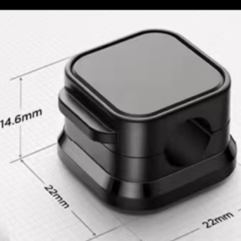 3/6PCS Magnetic Cable Organizer Desktop Cable Clips Adjustable Cord Holder Under Desk Organizing Hook Cable Management Holder