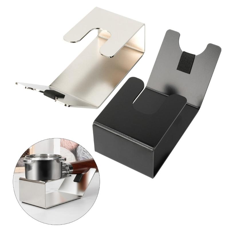 Ситечко для кофе с ручкой-подставкой, Органайзер для темпера, Деталь кофемашины, Железная текстура, Подходит для кофейных измерений