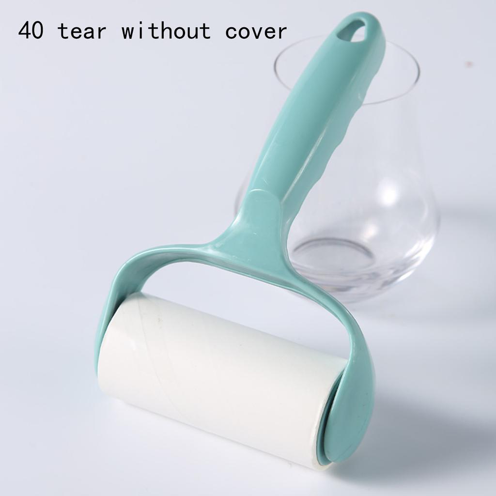 New Tearable Roll Paper Sticky Roller Brush Pet Hair Remover Clothes Carpet Cleaning Brush Plush Razor Household Cleaning Tool
