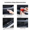2pcs New model car door projector welcome light car logo light For Opel Adam Ampera Corsa Insignia Karl Rocks-e Astra New Energy
