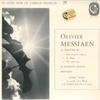 LP Record OLIVER MESSIAEN - Le Livre D'or De L'orgue Francais 2 CAL1929 GRAVURE UNIVERS 1972 Japan Classical Used
