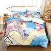 Cartoon C-Chobits Bedding Set Anime C-Chobits Printed Duvet Cover Pillowcase All Sizes For Teen Girls Fans Bedroom Decor