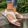 Fashion 2025 Summer New Women's Flat Sandals Trend Casual Comfortable Soles Beach Women's Shoes Simple Roman Sandals Sandalias De Mujer