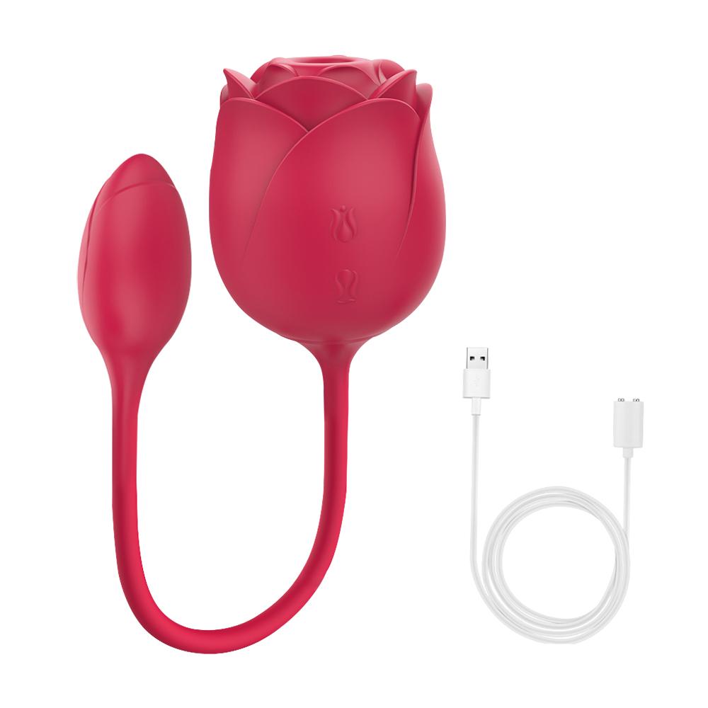 Rose Clitoris Sucking Vibrator for Women Nipple Sucker Clitoris Stimulator Vibrating Love Egg Intimate Goods Sex Toys for Adults