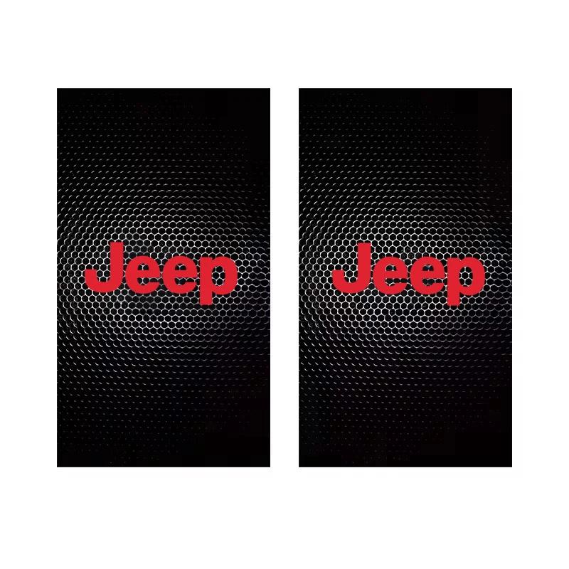 CZY2 2-Pack Door Pillow Scratch-Resistant Protective Stickers for Jeep Models, Compatible with Grand Cherokee, Wrangler, JK, Gladiato