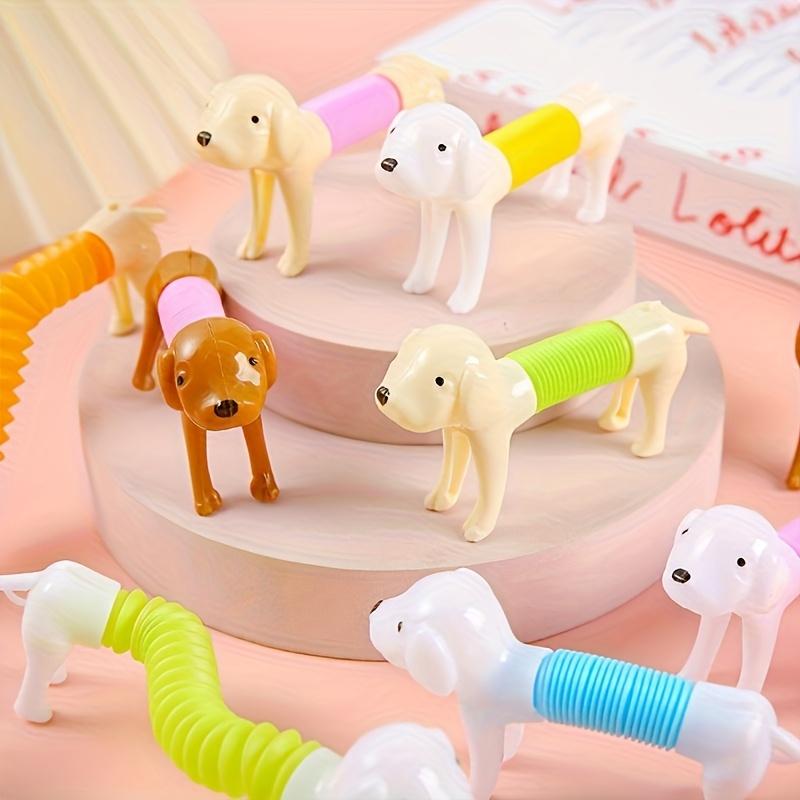 24pcs Stretchable Dog Toy Set, Shaped As Desired Perfect for Kids' Gifts, Classroom Prizes Party Favor Fillers