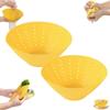 Silicone Drain Bowl Soft Sauerkraut Water Squeeze Durable Fruit Strainer