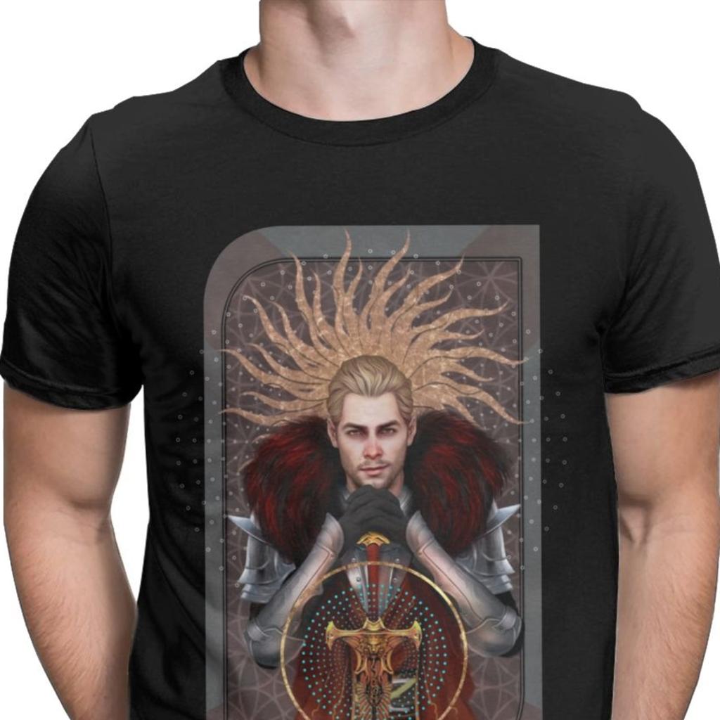Унисекс ComUnisexder Таро Dragon Age Футболки Fenris Бык Garrett Hawke Игра Хлопковые Топы Рубашка 3D Печатная Футболка