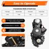 125CC 4-Stroke Engine Motor Complete Kit, 4 Speed Semi-Auto Transmission Motorcycle  Engine ATV Motor with CDI Ignition