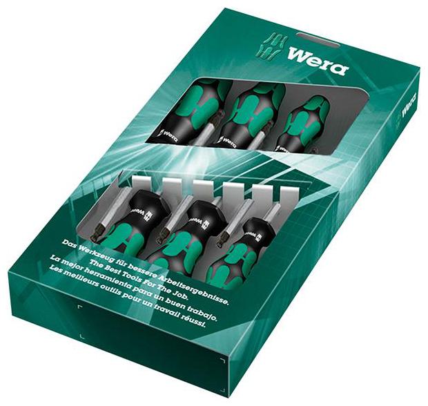 Screwdriver 367 Torx Bo Screwdriver With Hole T10X80Mm Kraftform Wera