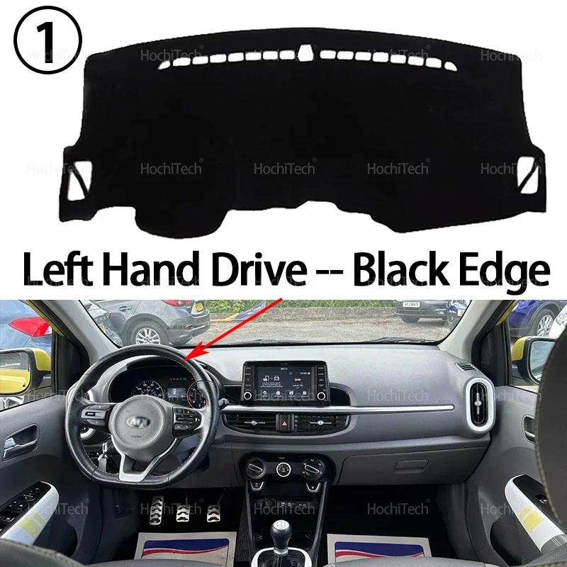 for Kia Picanto Morning 2018 2019 2020 2021 2022 Car Dashboard Cover Anti-Slip Mat Protect Pad Sunshade Carpet Rug
