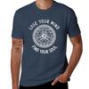 Lose Your Mind Find Your Soul Sacred Geometry Yoga Design Tshirt Summer Print Short Sleeve Tee