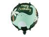 Balon Foliowy Pastylka Brontozaur Happy Birthday 35Cm