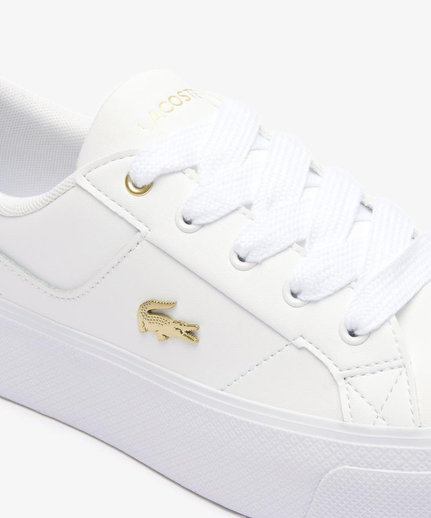 Женские кожаные кеды на платформе Lacoste Ziane Rz8005W56G 216