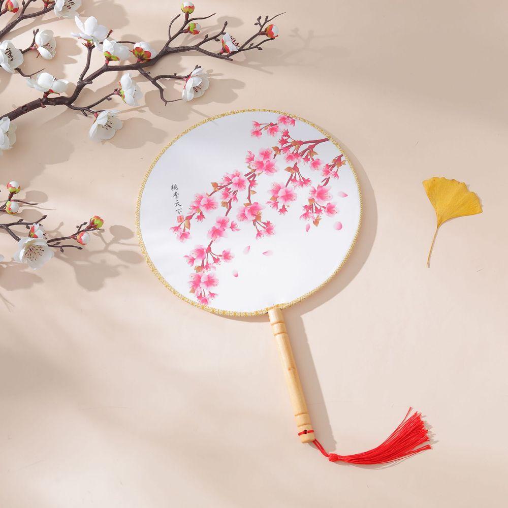 Украшения Домашний Декор Мастерство Круглый Веер Декоративные Веера Реквизит Для Фотосъемки Представление Ханьфу