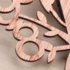 Деревянные настенные часы в форме дерева 22 см для творческого украшения спальни, гостиной